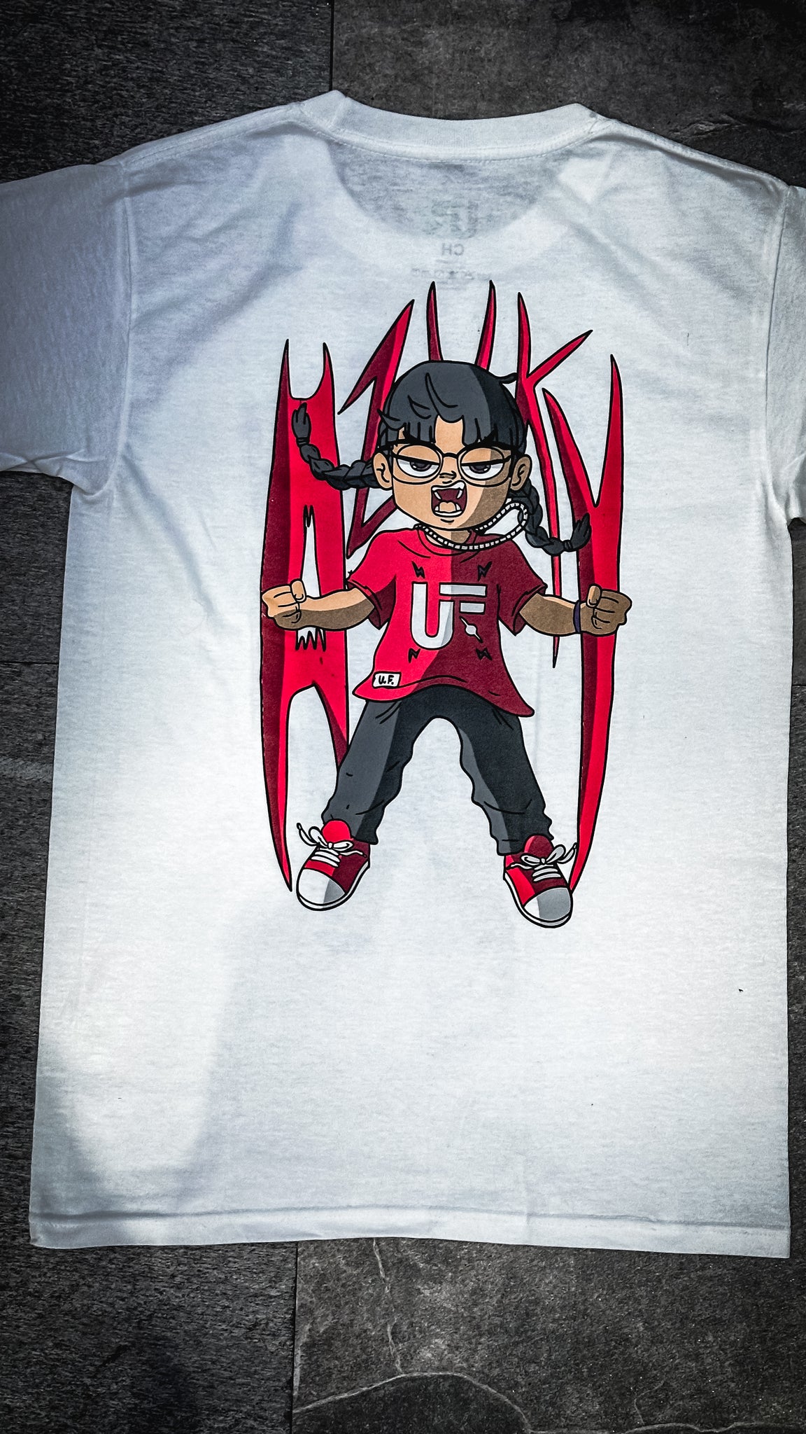 Playera “Azuky X Universo freestyle”