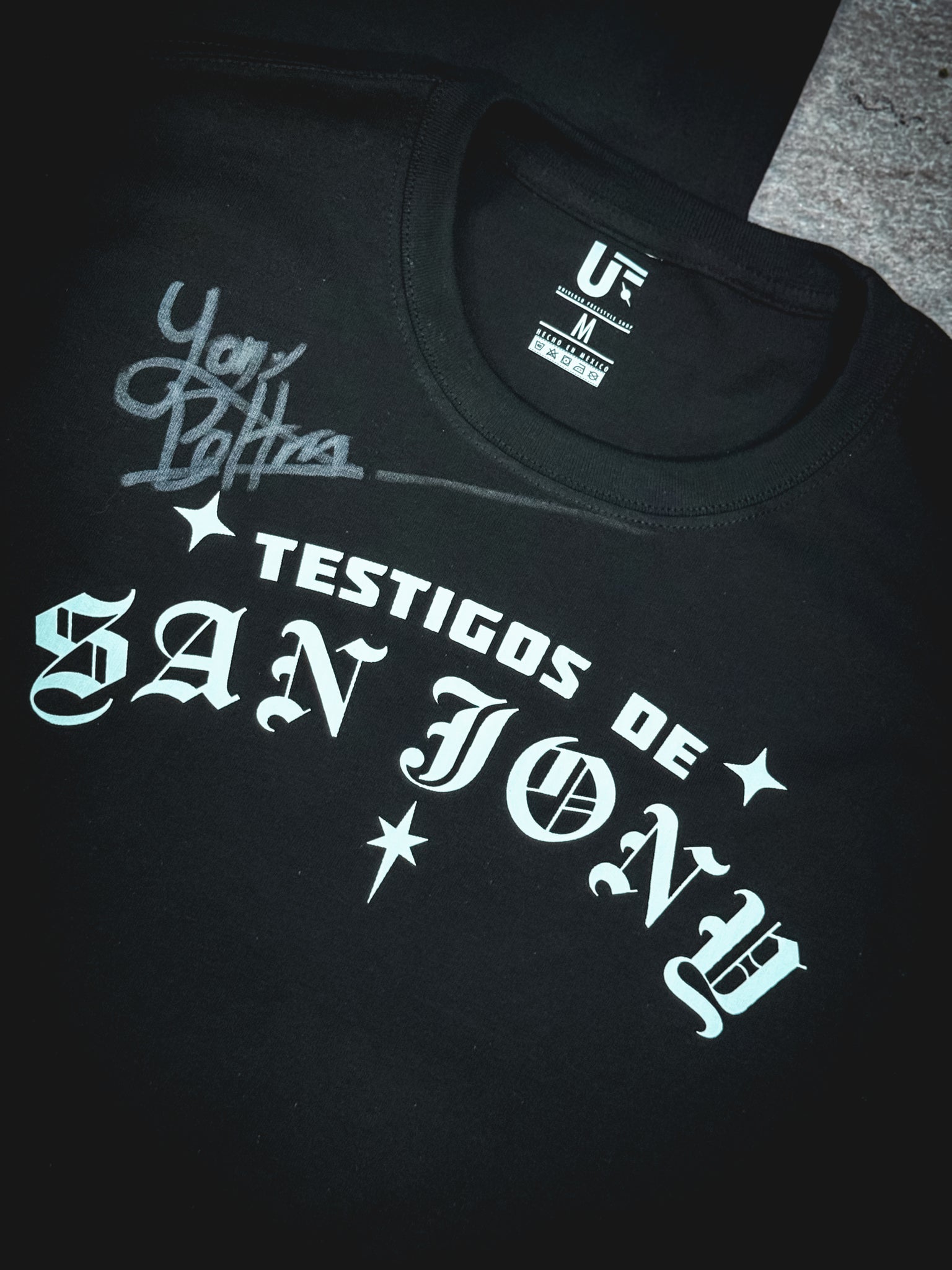 Playera “San Jony Beltrán” UNFREE X Jony Beltrán