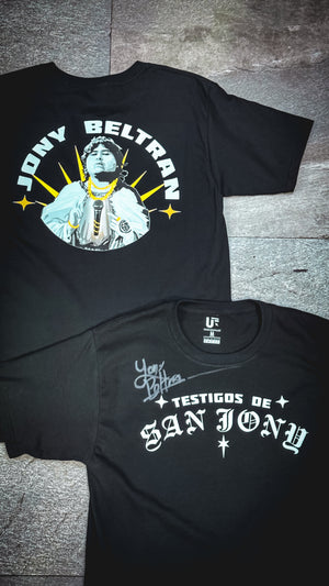Playera “San Jony Beltrán” UNFREE X Jony Beltrán
