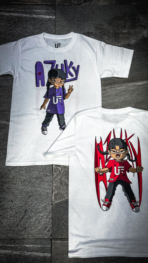 Playera “Azuky X Universo freestyle”
