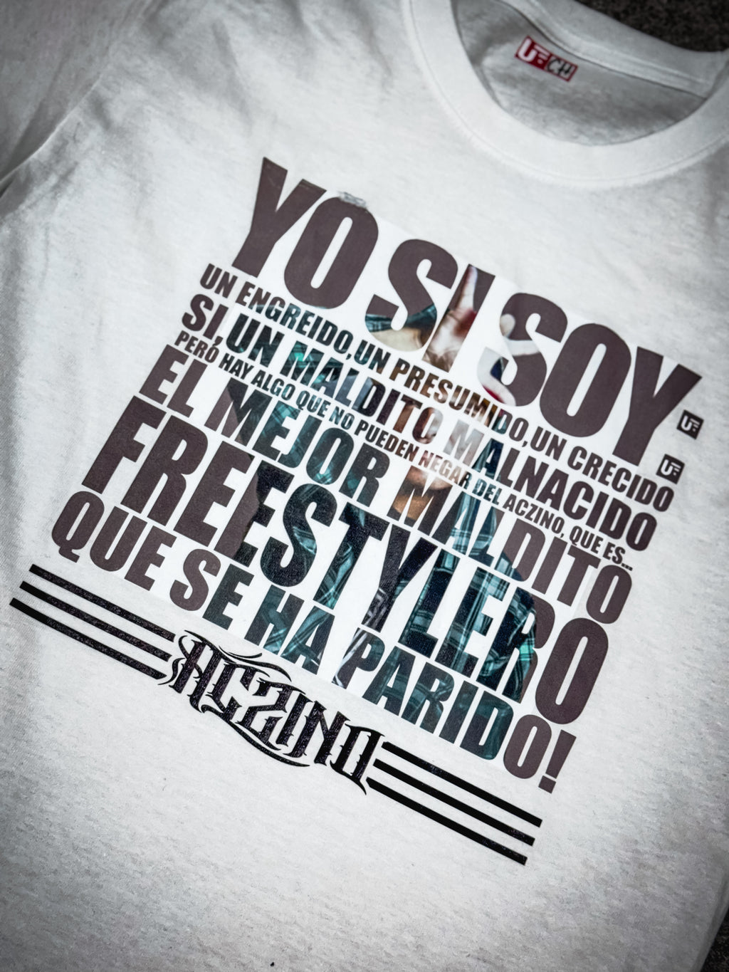Playera // El mejor Freestylero que se ha parido // Aczino X Universo Freestyle