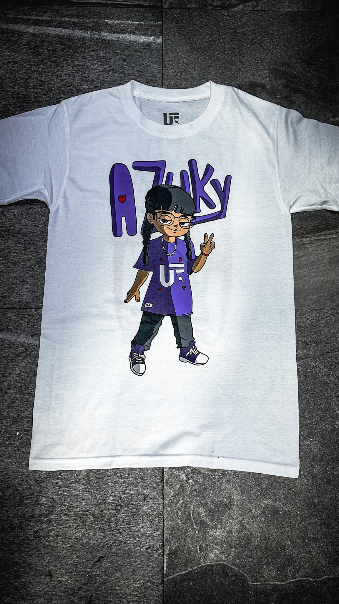 Playera “Azuky X Universo freestyle”